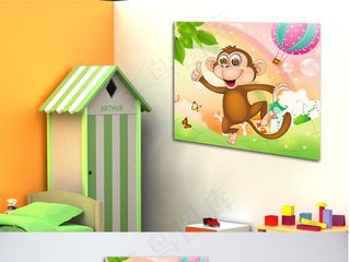 梦幻卡通小猴子