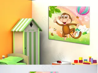 梦幻卡通小猴子