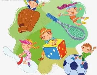 手绘儿童插画图片