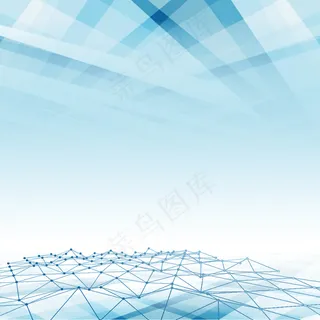 科技蓝色光感特效主图背景