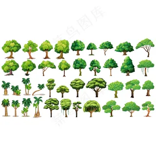 绿色背景矢量图