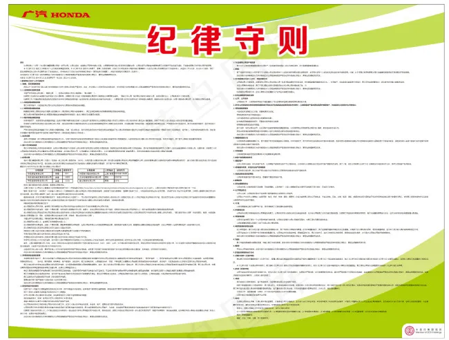 纪律守纪cdr矢量模版下载