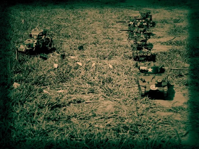 二战战车部队图片