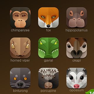 动物头像图标图片