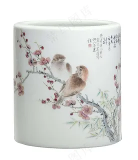 笔筒办公用品免抠素材PSD分层 笔筒办公用品免抠素材PSD分层