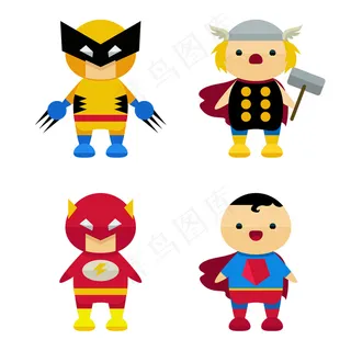 创意卡通人物icon图标