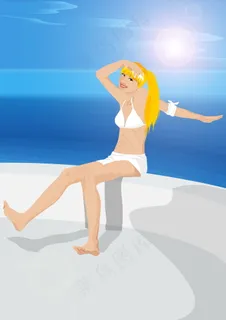 海滩美少女图片 海滩美少女图片