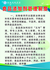 食品添加剂管理制度cdr矢量模版下载