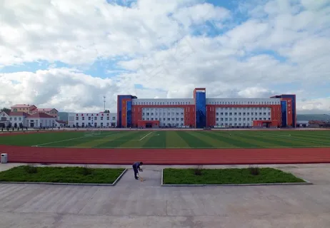 根河一中校园景观图片 根河一中校园景观图片