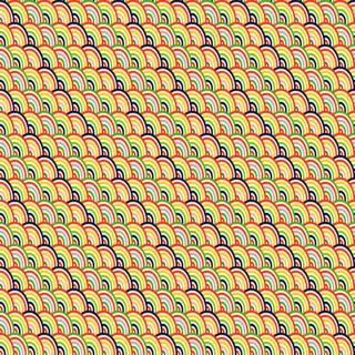 彩色祥云背景波浪 彩色祥云背景波浪