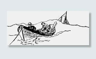 与渔民的剪辑艺术小划艇