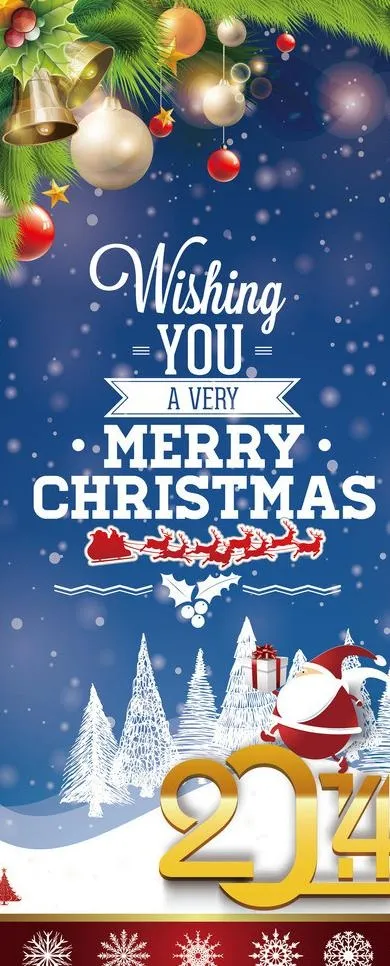 圣诞元旦图片ai矢量模版下载