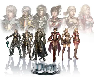 网络游戏人物壁纸图片