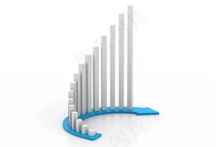 3D白色柱子高清图片