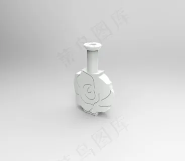 犀牛建模陶瓷瓶 犀牛建模陶瓷瓶