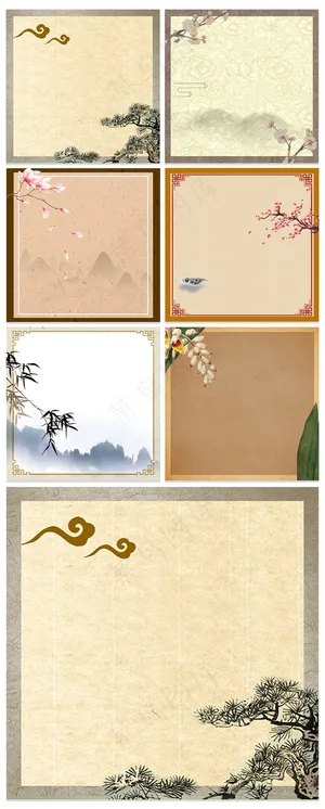 淘宝天猫中国风主图古典背景 淘宝天猫中国风主图古典背景