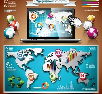 商务金融图信息图表图片