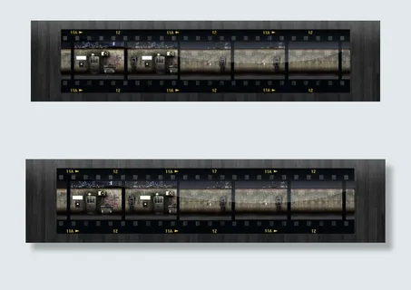 网页图片滚动模块PSD分层素