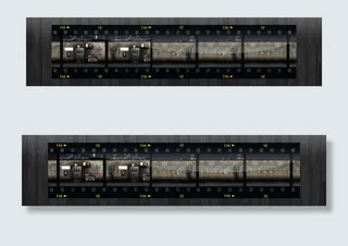 网页图片滚动模块PSD分层素