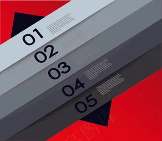 创意数字信息文本矢量素材-4