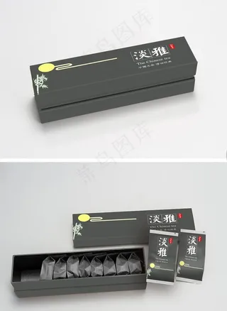 茶叶包装盒（效果图）图片