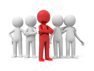 商务小人团队高清图片