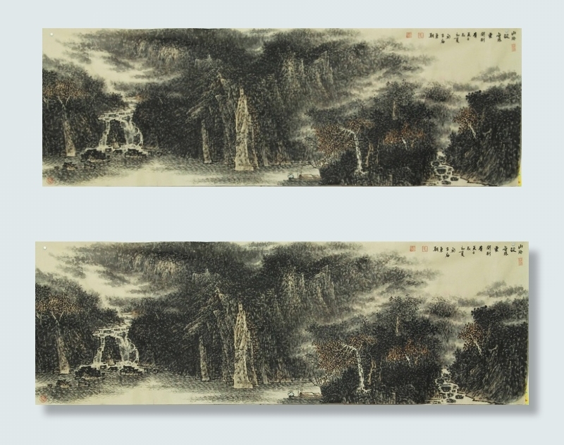 水墨风景素材