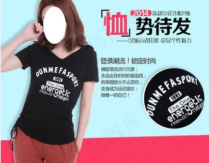 女士t恤图片