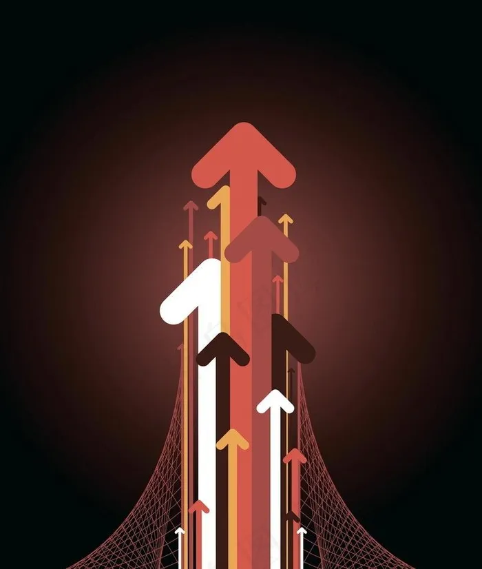 动感箭头科技背景图片eps,ai矢量模版下载