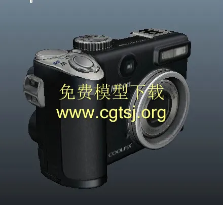 相机单反游戏模型