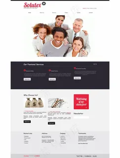 宽屏大气的企业divcss网页模板 宽屏大气的企业divcss网页模板