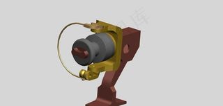 钓鱼用卷轴组件