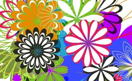 vector_flower SET...eps,ai矢量模版下载