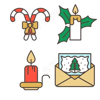 可爱圣诞icon图标