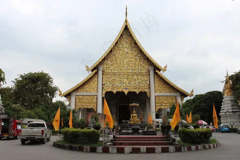 清迈寺庙图片