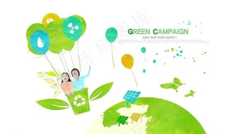 绿色环保素材图片