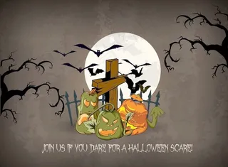 背景矢量万圣节南瓜