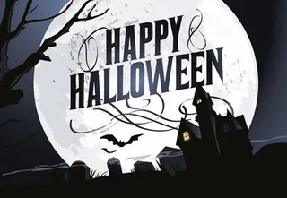 大气万圣节矢量素材