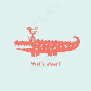 卡通动物插画