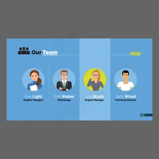 卡通商业精英矢量图片