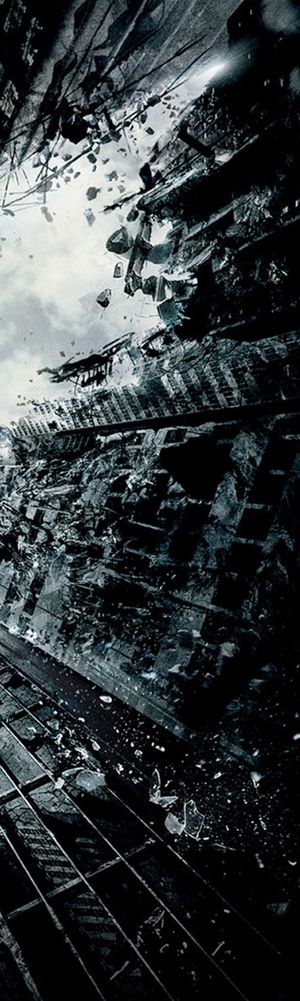 黑色3d科技震撼世界破碎背景