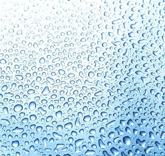 水珠 蓝色水珠图片