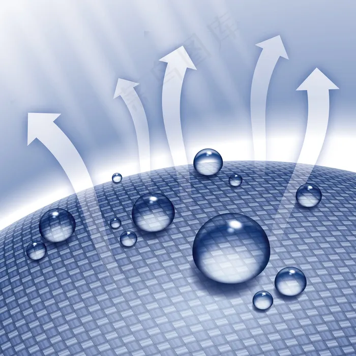 气流示意图矢量图2ai矢量模版下载