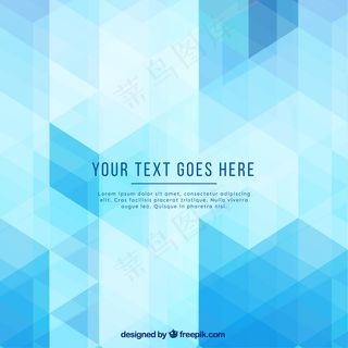 浅蓝色几何背景