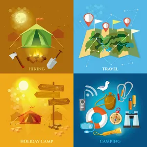 旅游小标签设计