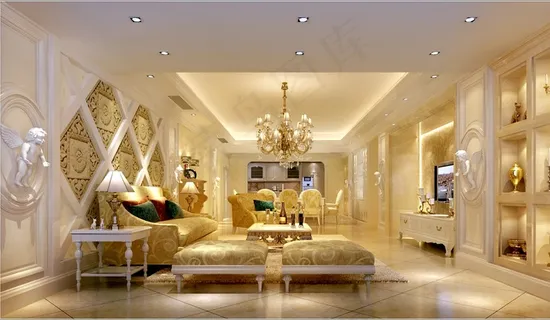 酒店包房设计效果图 酒店包房设计效果图