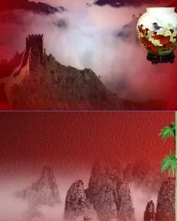 青花瓷中国风名片 青花瓷中国风名片