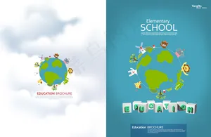 小熊狮子与立方体创意