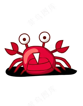 卡通图案螃蟹