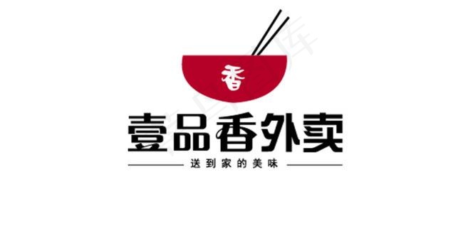 壹品香外卖logoai矢量模版下载